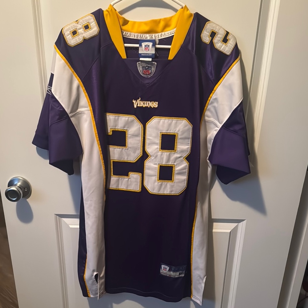 NFL Vikings Adrian Peterson Authentic Jersey